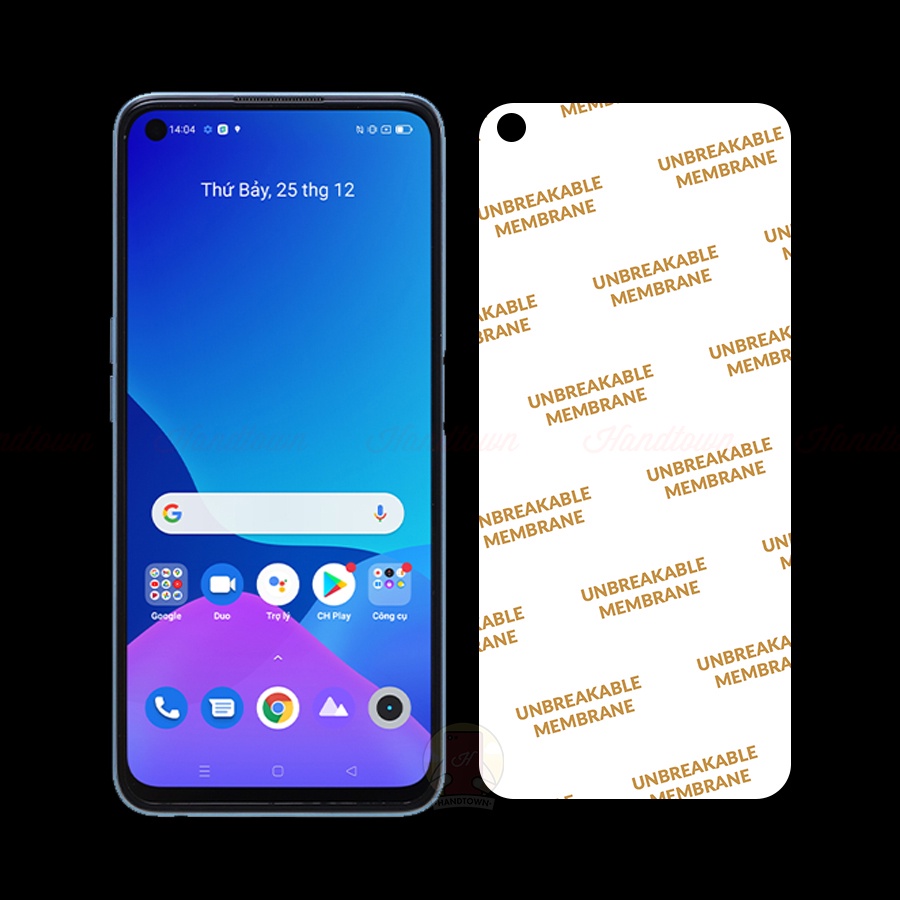 Miếng dán PPF Realme 9i Bảo Vệ Máy Chống Xước Chống Nước Chống Vân Tự Phục Hồi Cao Cấp Handtown