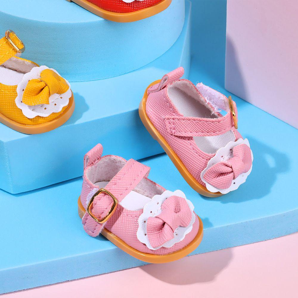 Giày Boot Da Xinh Xắn Dành Cho Búp Bê 5.5cm