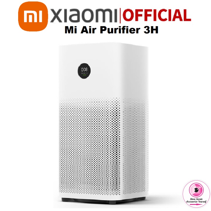 Máy lọc không khí Xiaomi Mi Air Purifier 3H I Xiaomi Mi Air Purifier Gen 3 - Diện tích 48m2 - Công suất 38W