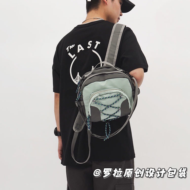 ∈ Cryigcente Sea Rock Mint Túi Đeo Chéo Vai Đôi Đeo Vai Hai Vai Nhẹ Dùng Khi Leo Núi Ngoài Trời