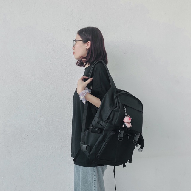 Balo nam nữ màu đen Unisex quốc dân  khuyên dùng