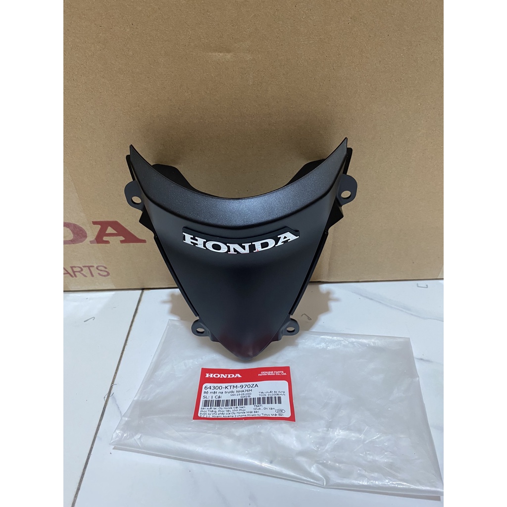Bộ mặt nạ trước HONDA FUTURE NEO năm 2005-2007 màu Đen.