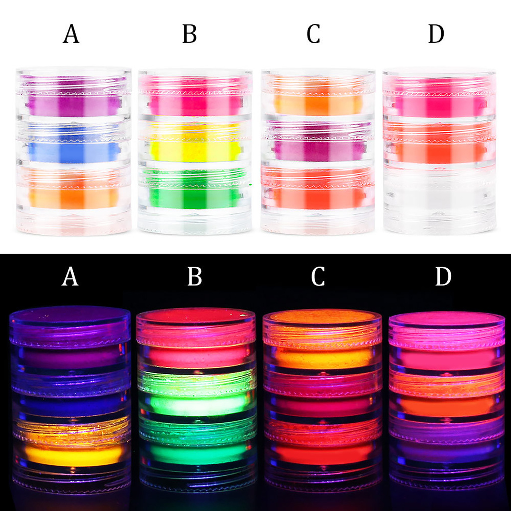 [Hàng mới về] Phấn Phủ Móng Tay Phát Quang Lâu Trôi Độc Đáo Cho Nữ