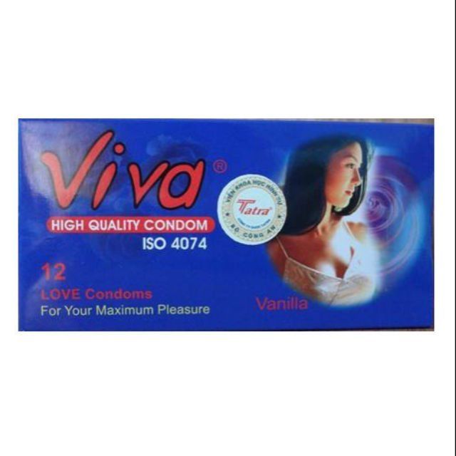 Bao cao su VIVA hộp 12 chiếc