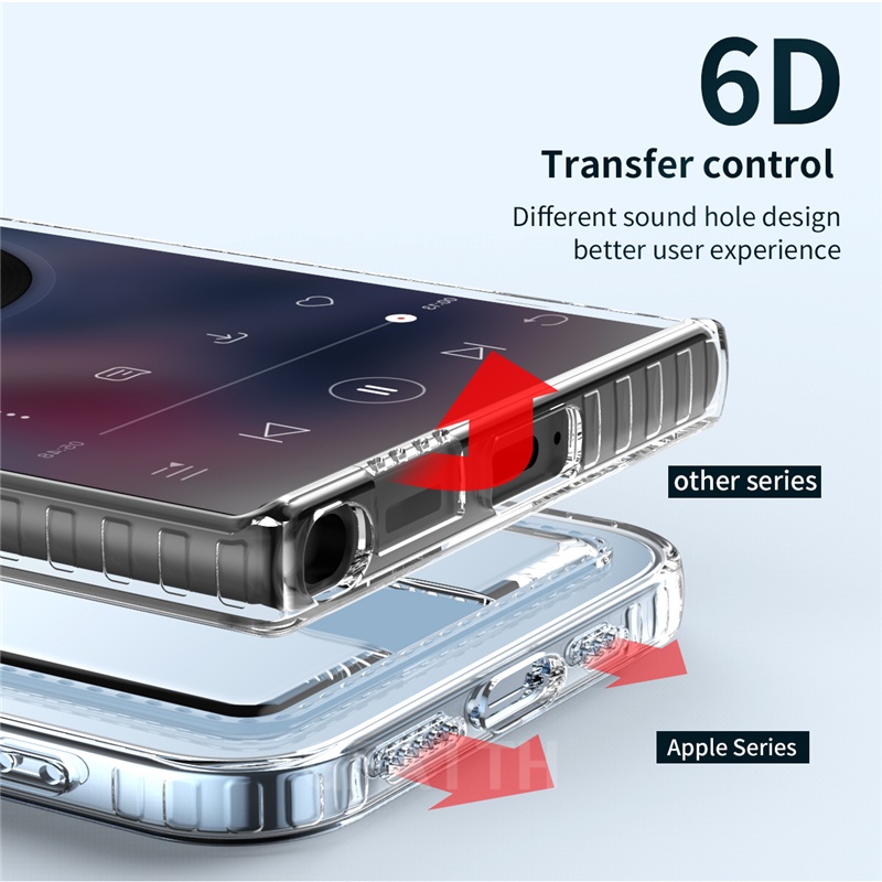 Ốp Điện Thoại Mềm Trong Suốt Có Ngăn Đựng Thẻ Cho realme 11 4g nfc / 11 pro 5g / 11 pro + 2023 / 11Pro / 11Pro +