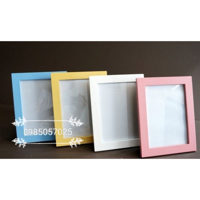 KHUNG KÍNH GỖ ĐỂ BÀN TRANG TRÍ ( In ảnh giá gốc theo kích cỡ )