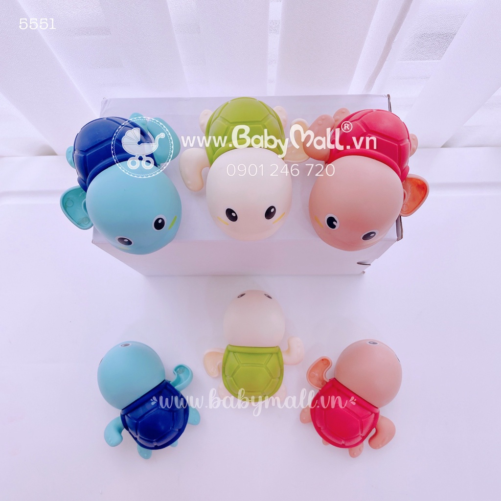 Đồ chơi Rùa con/Cá heo/Vịt Vặn Cót -Đồ Chơi Nhà Tắm - đồ chơi Dưới Nước thả bồn tắm Cho Bé Thích Thú Vận Động Khỏe mạ