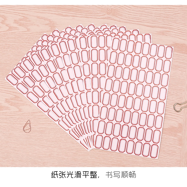 Y&amp;X Nhãn Vở Nhãn Dán Phân Loại Bằng Giấy Tự Dính Tiện Dụng