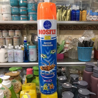 Bình xịt côn trùng Mosfly AIK hương cam & chanh 600ml