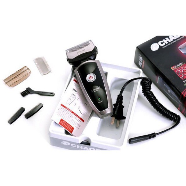Máy Cạo Râu Chaobo 2 Lưỡi kép 9200/9300 hàng đầm tay,chắc chắn
