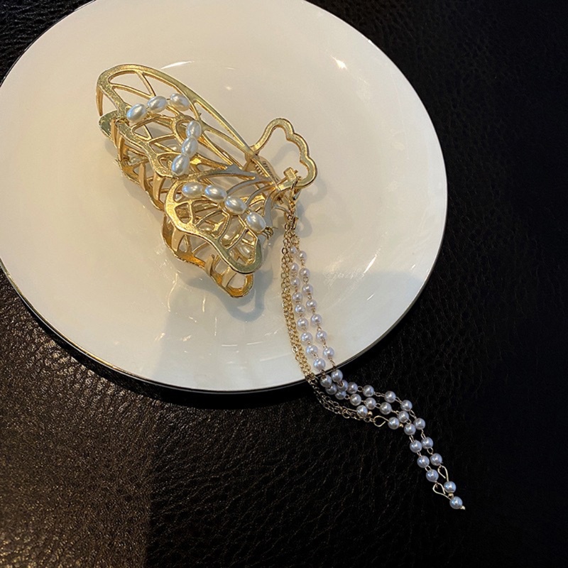 Kẹp Tóc Bướm / Cá Mập Đính Đá Thời Trang