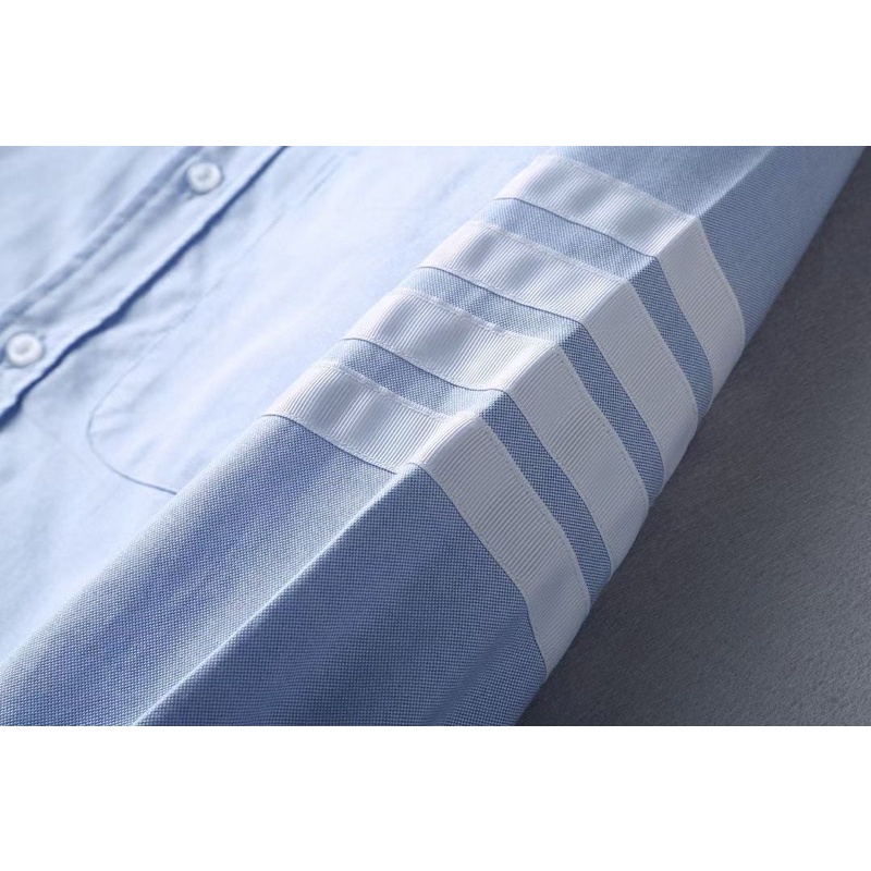 Áo sơ mi Thom TBR line giữa 4bar vải oxford cao cấp