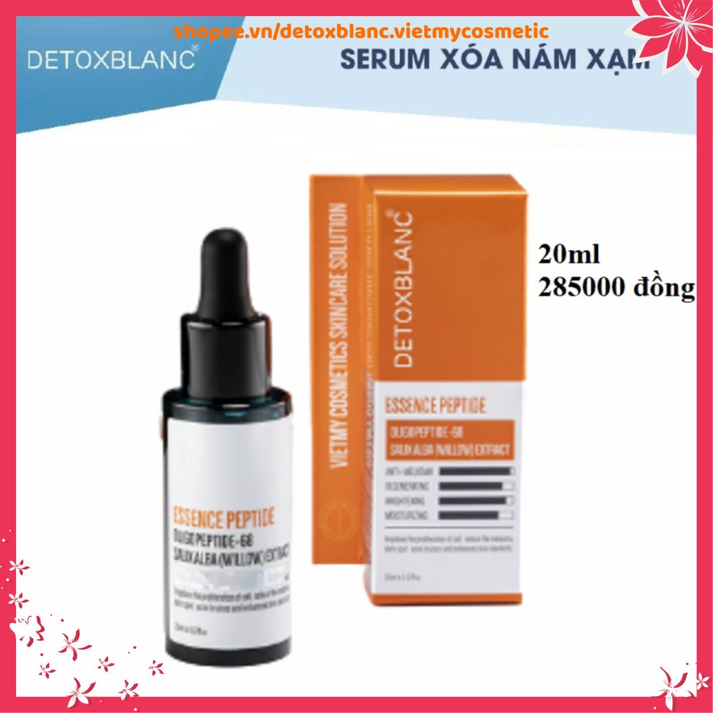 Serum xóa mờ nám tàn nhang tận gốc Detox BlanC 20ml