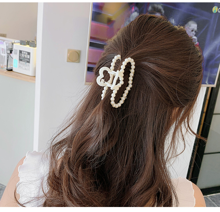 Kẹp Tóc Đính Hạt Ngọc Trai Phong Cách Hàn Quốc