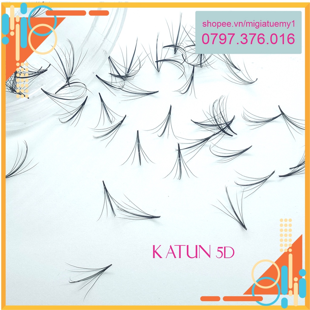 Mi Lụa Katun 5D Sợi 0.07 - Hộp 200 Fan