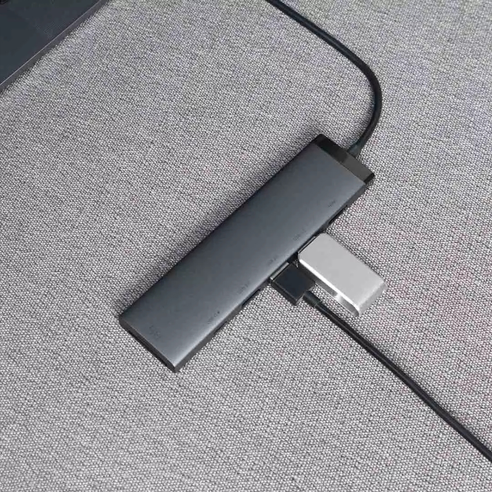 Bộ Chia Cổng Usb-C Hub 7 Trong 1 3 Cổng Usb 3.0 Hỗ Trợ Đọc Thẻ Nhớ Sd 4k | BigBuy360 - bigbuy360.vn
