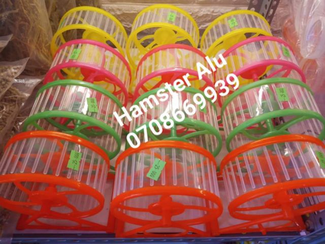 Bánh xe chạy cho Hamster 12cm và 15cm (Wheel chạy)