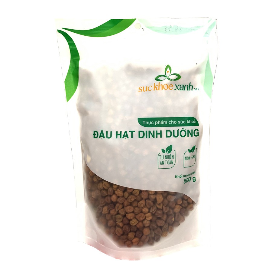 Đậu Gà nâu Suckhoexanh.vn Túi 500g nhập khẩu từ Ấn Độ