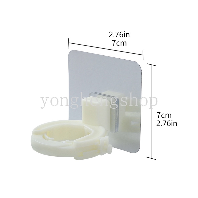Giá Đỡ Chai Xà Phòng/Dao Rửa Tay Gắn Tường Không Cần Đục Lỗ Có Thể Điều Chỉnh Sắp Xếp Gọn Gàng Cho Nhà Tắm