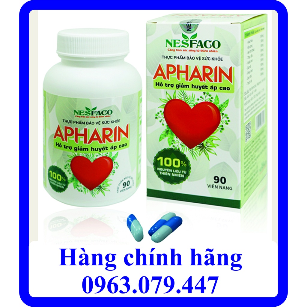 TPBVSK Apharin - Hỗ trợ giảm huyết áp cao