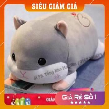 Gấu bông gối ôm chuột Hamster siêu êm