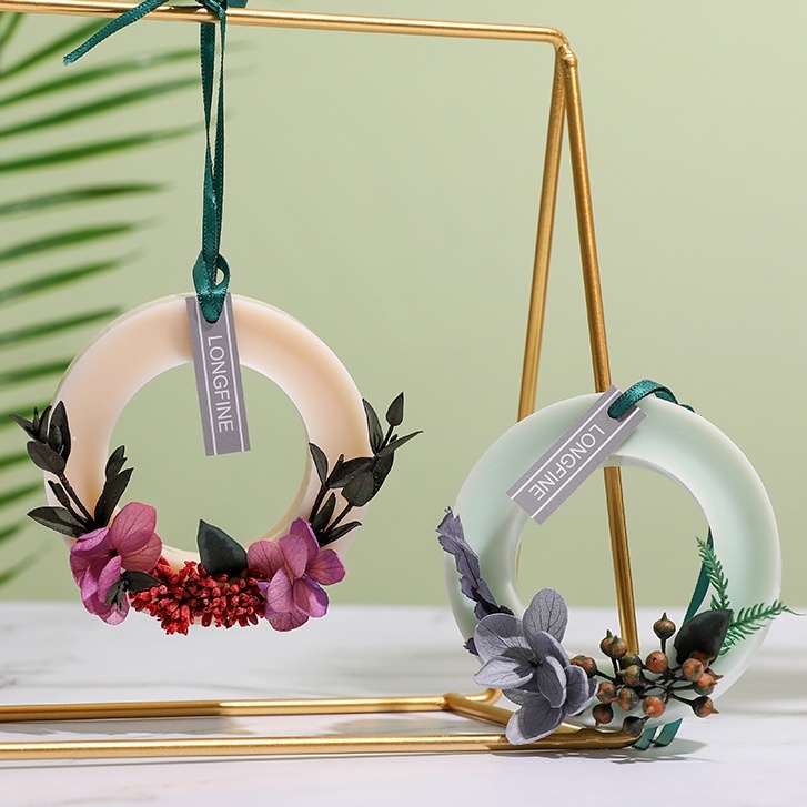 Sáp thơm phòng LONGFINE khử mùi phòng ngủ nhà vệ sinh toilet ô tô với mùi hương tự nhiên thiết kế đẹp, tinh tế #sapthom