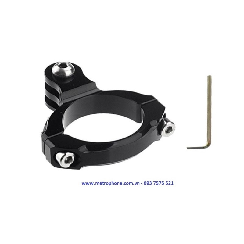 khung kẹp gi đông cnc gắn gopro 9 gopro 7 gopro 8