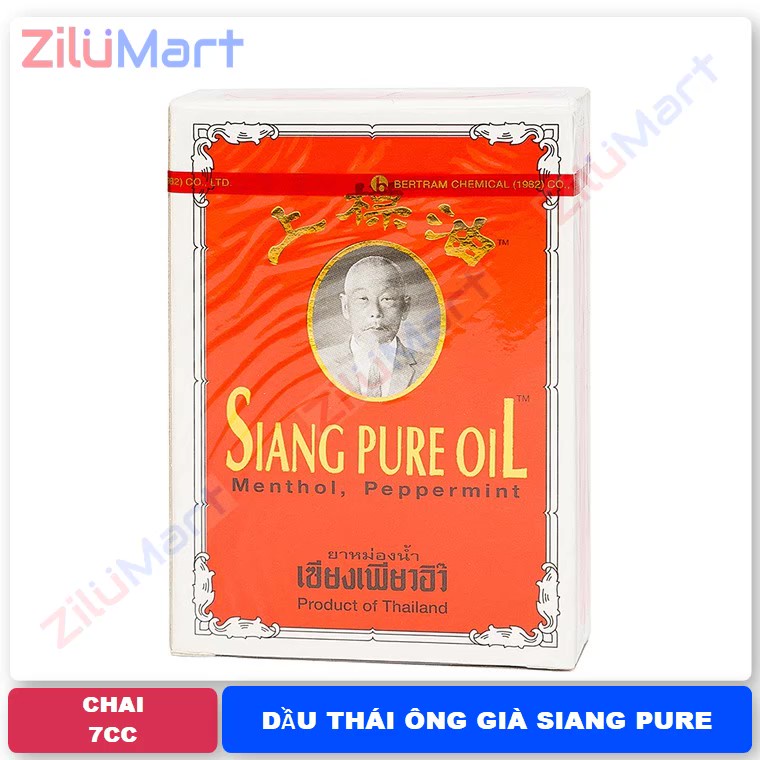 Dầu Thái ông già Siang Pure Oil loại lớn 7ml