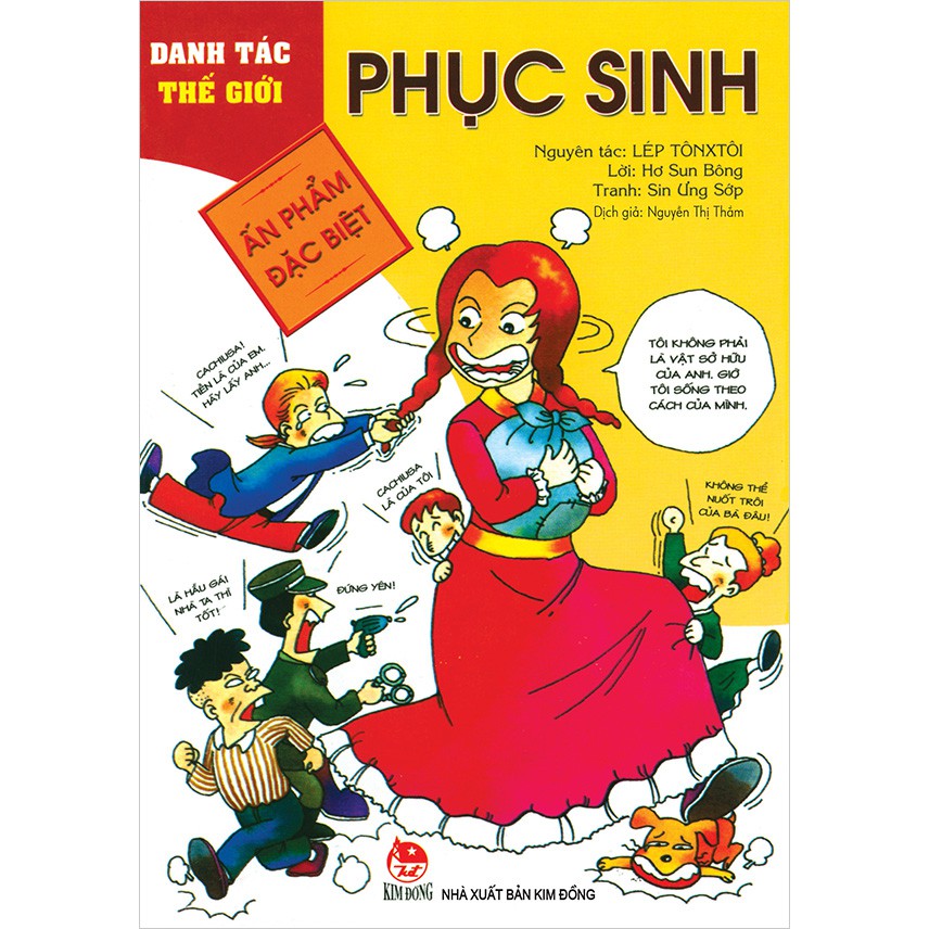 Truyện tranh Danh tác thế giới - Phục sinh - NXB Kim Đồng