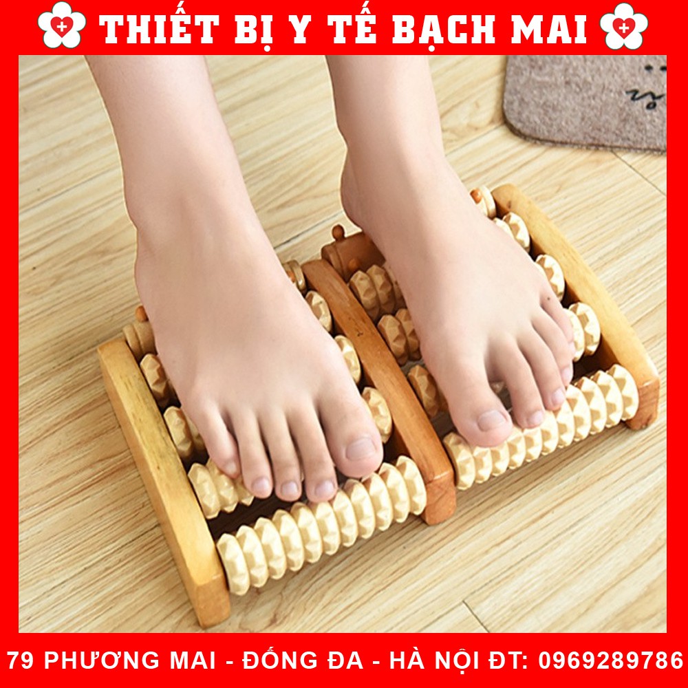 Lăn Chân Gỗ Massage Thư Giãn Giảm Stress