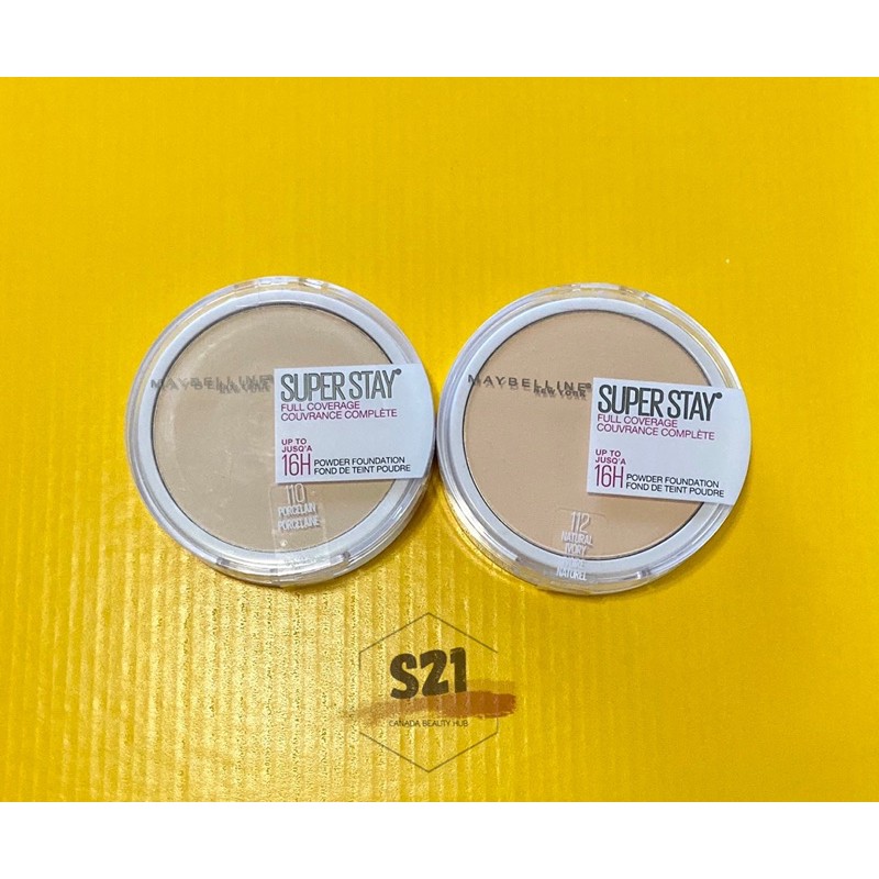 [Bản Canada] Phấn Phủ Maybelline Super Stay Full Coverage Powder Foundation 6g