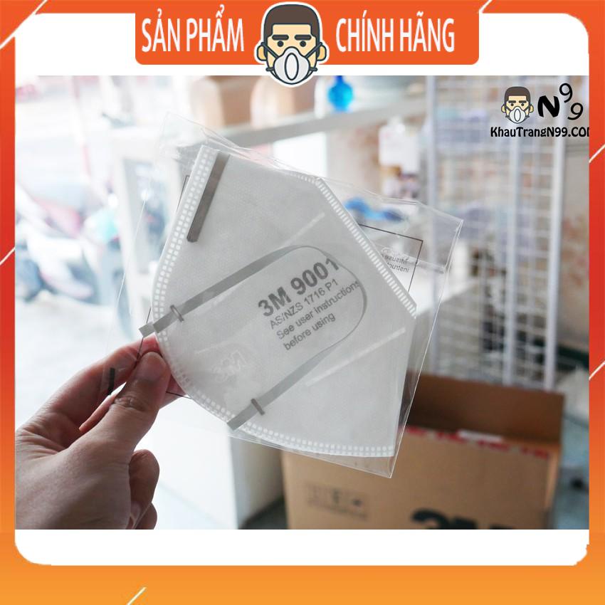 Khẩu trang 3m 9001 P1 chống khói bụi mịn pm2.5 90% [CHÍNH HÃNG MỸ]