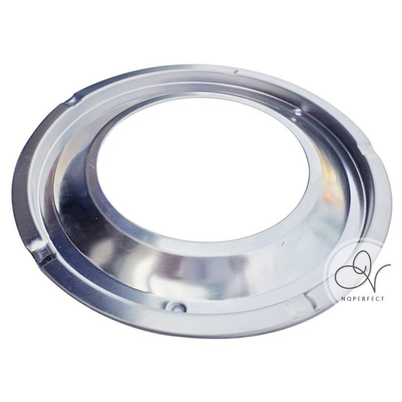 Khay hứng tràn inox bếp ga dương mặt kính phổ thông (lỗ khoét 11cm)