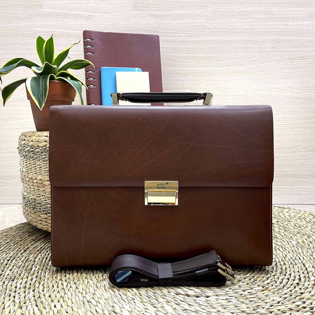 Cặp doanh nhân MB Urban Grain Gusset Briefcase - Made in Germany