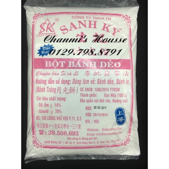 Bột bánh dẻo Sanh Ký 1kg