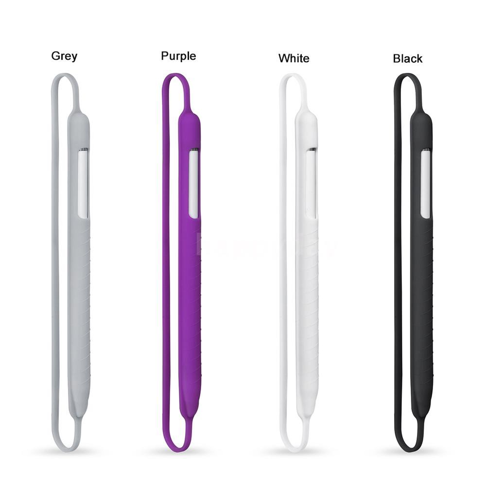 Bao Da Có Giá Đỡ Và Dây Đeo Cho Bút Cảm Ứng Apple Pencil 1st & 2nd Generation