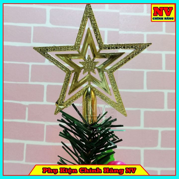 Cây Thông Noel 60CM Đầy Đủ Phụ Kiện Trang Trí Cực Đẹp