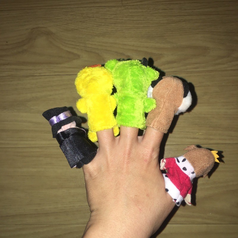 Set 5 rối ngón tay