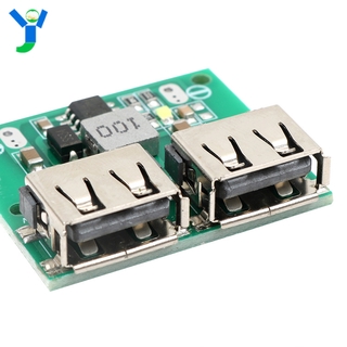 Mô Đun Hạ Áp 9V/12v/24v Sang 5V 3A Cổng USB Kép