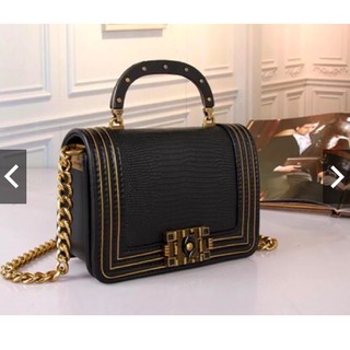 Túi đeo chéo nữ vân da rắn size 20cm