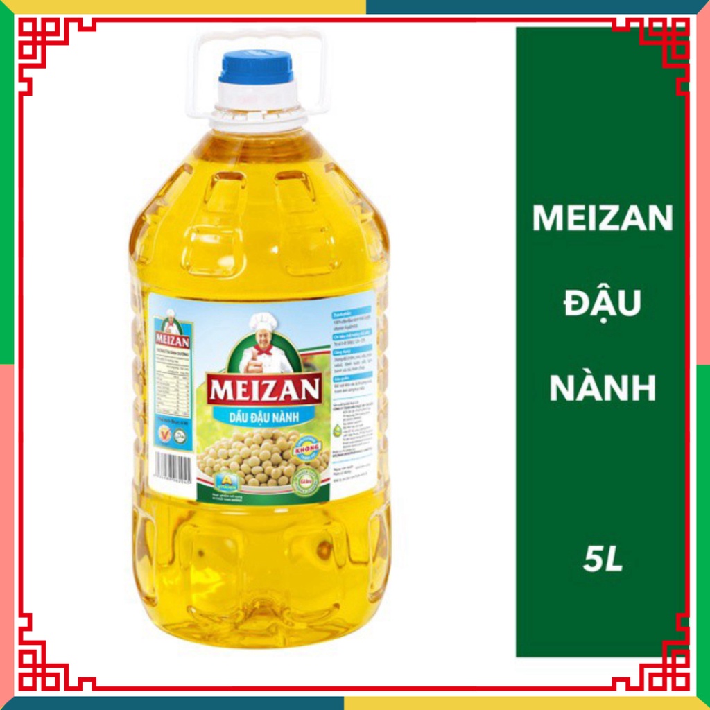 Dầu đậu nành Meizan 5L