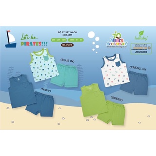 Bộ sát nách cotton 100% Lullaby