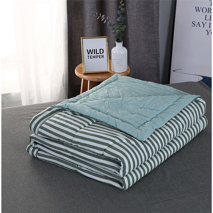 Hàng có sẵn _ Chăn bông Cotton mỏng điều hòa không khí mùa hè phong cách Nhật Bản có thể giặt rửa
