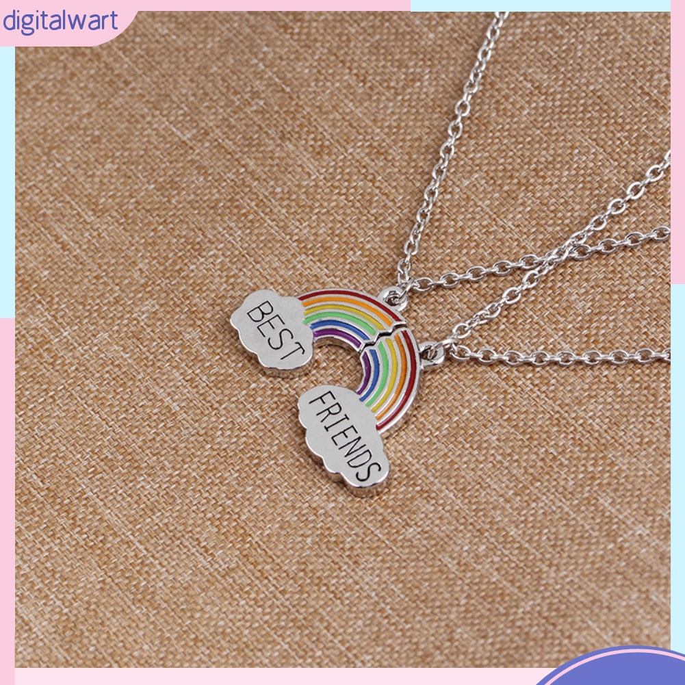 Set 2 Dây Chuyền Mặt Ghép Hình Trái Tim Cho Cặp Đôi