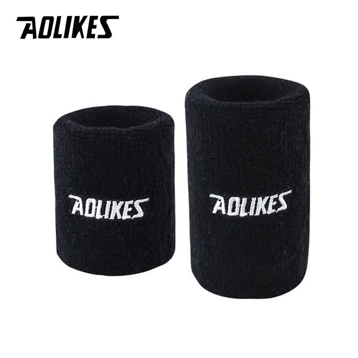 Băng cuốn cổ tay cao cấp thấm mồ hôi 11cm Aolikes AL0235