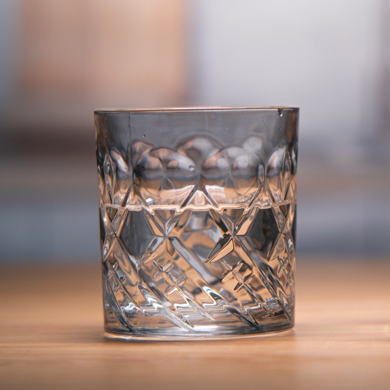 Bộ 4 ly thủy tinh uống rượu Whisky cao cấp, cốc ngắn kim cương – TL HOUSE