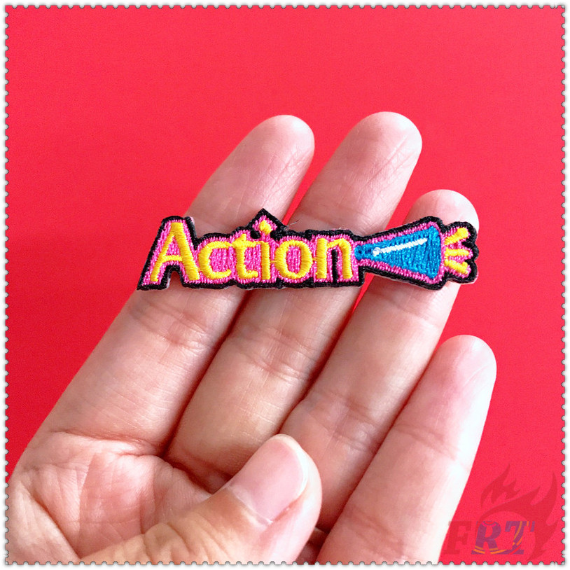 Miếng dán ủi quần áo nhiều màu sắc và phong cách khác nhau trang trí cho quần áo