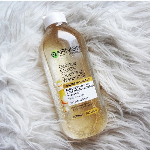 Nước Tẩy Trang Garnier Micellar Vàng Dầu Pháp (400ml) tẩy trang sạch sâu, hiệu quả - 2016 Skincare | BigBuy360 - bigbuy360.vn