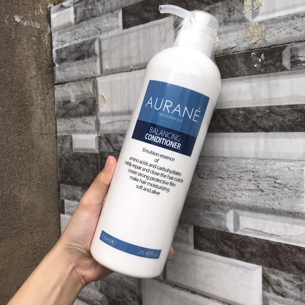 Bộ dầu gội xả phục hồi Aurane Protein Moisturizing 750mlx2