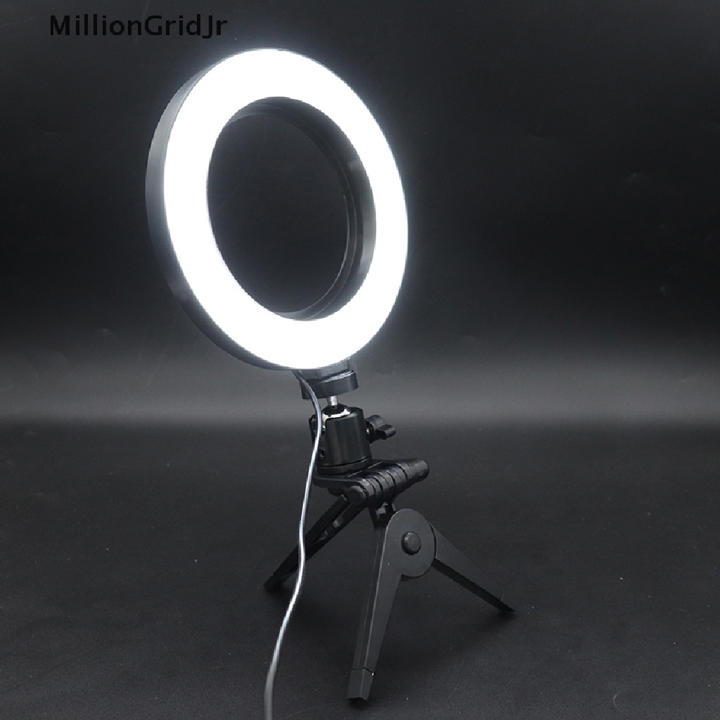 Mrvn 6 " LED Ring Light Lamp Selfie Camera Live Dimmable Phone Studio Photo Video Grid